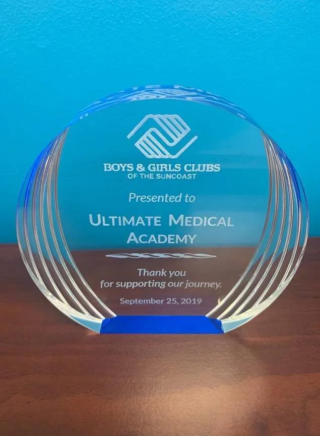 Boys and Girls Club award