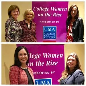 Martha Monfried, Hillsborough County Commissioner Sandy Murman, Paula Meckley (top); Heidi Carrijo and Brandi Yates (bottom)